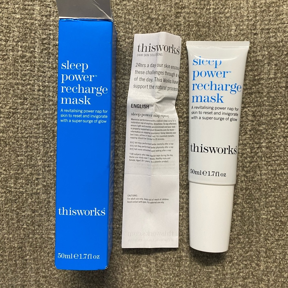 thisworks sleep power recharge mask